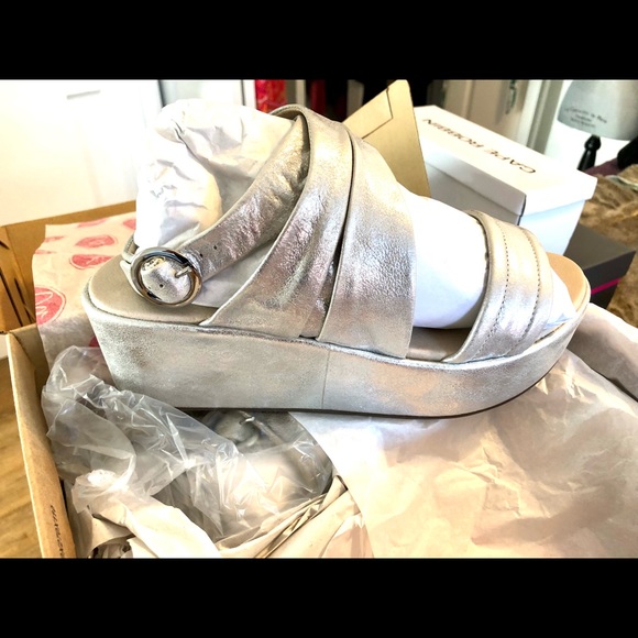 Matisse Starline Platform Sandal Silver - Picture 10 of 11